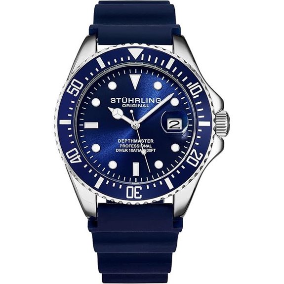 Stuhrling Men's Dive Watch 42MM Water Resistant
