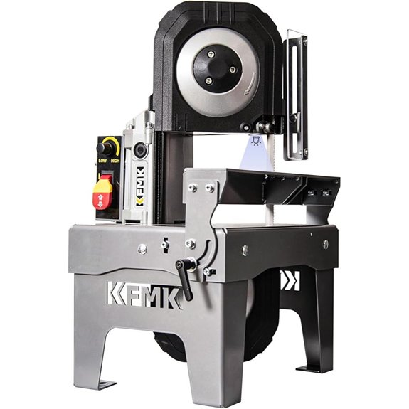 10A Variable Speed Metal Band Saw with Workbench