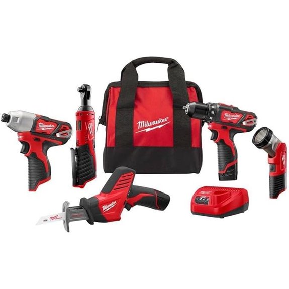 Milwaukee M12 5-Tool Cordless Combo Kit