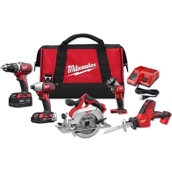 Milwaukee M18 5-Tool Cordless Combo Kit with Batteries