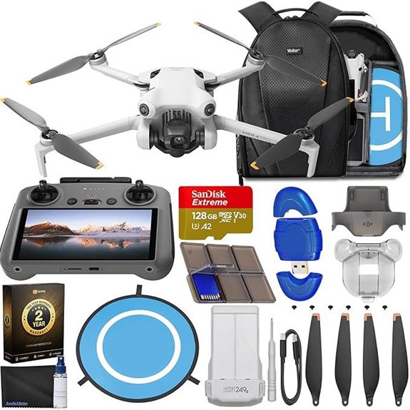 DJI Mini 4 Pro Drone with 4K HDR Video Bundle