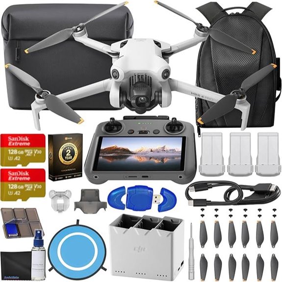 DJI Mini 4 Pro Drone Fly More Combo Bundle