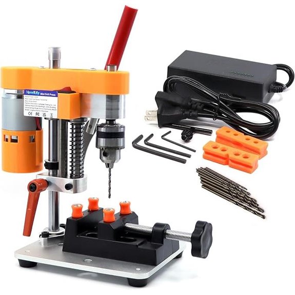 NovelLife Mini Drill Press for DIY Crafts and Jewelry