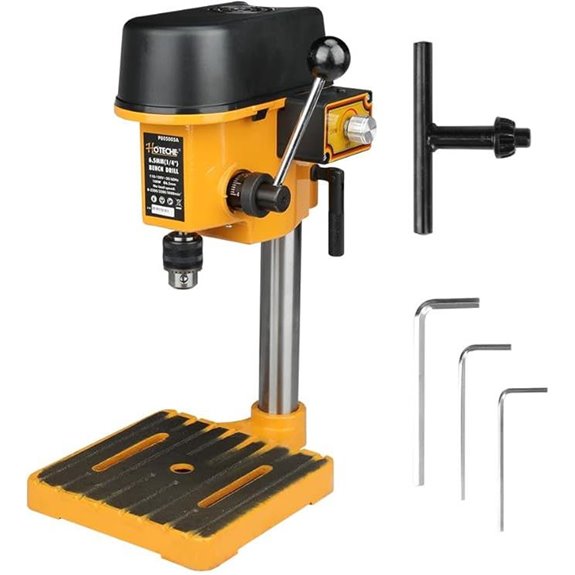 Hoteche Variable Speed Mini Drill Press for DIY Projects