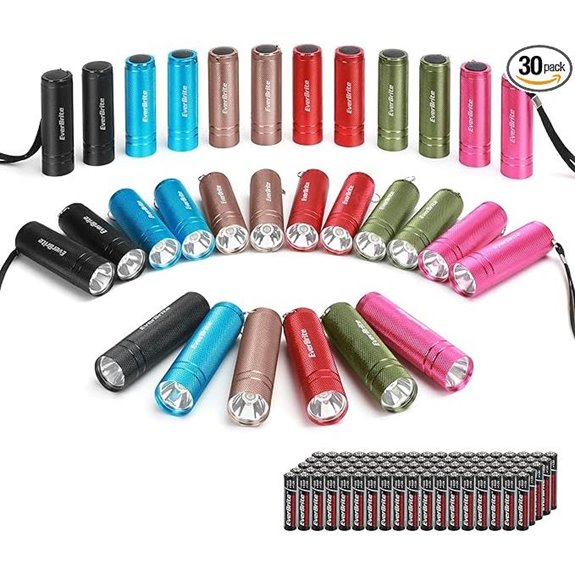 EverBrite 30-Pack Mini LED Flashlights with Lanyards