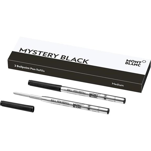 Montblanc Black Ballpoint Pen Refills (2 Pack)
