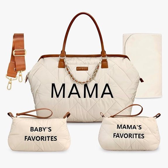 Mama Hospital Diaper Bag for Labor and Travel