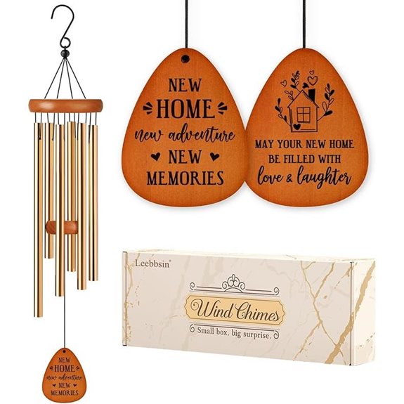 Housewarming Wind Chime Gift for New Home