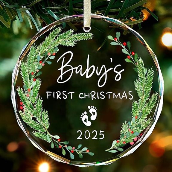 Baby's First Christmas Ornament 2025