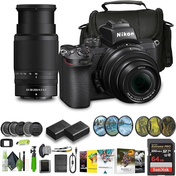 Nikon Z50 Mirrorless Camera Kit with Accessories