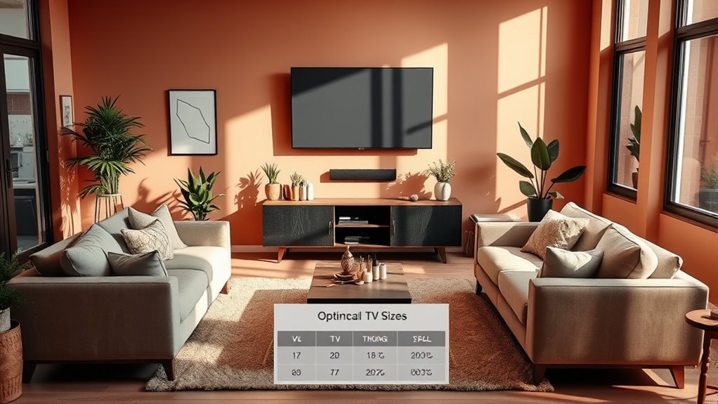 optimal tv wall placement