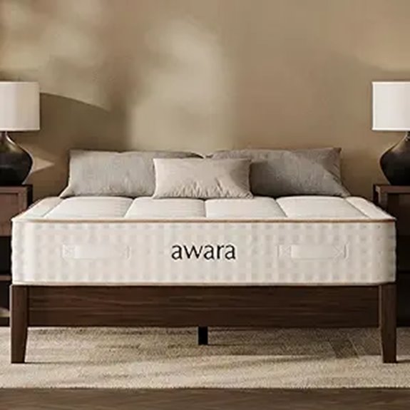 Awara Organic Hybrid Queen Mattress (10 Inch)