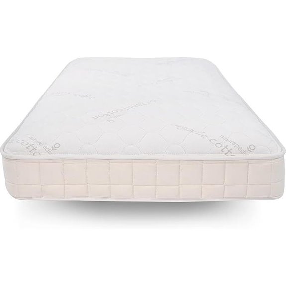 Naturepedic 2-in-1 Organic Kids Mattress with Coils with Coils