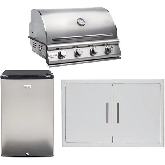 Blaze Prelude 3-Piece 32-Inch Outdoor Kitchen Set