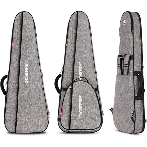 Ghostfire Electric Guitar Gig Bag with Padded Backpack