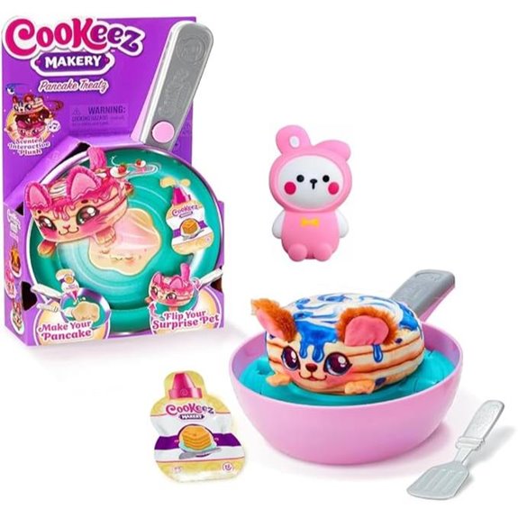 Cookeez Makery Pancake Playset with Squishy Friendz