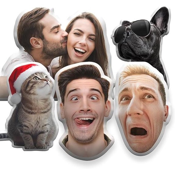 Custom Face Pillow for Men Women Gift