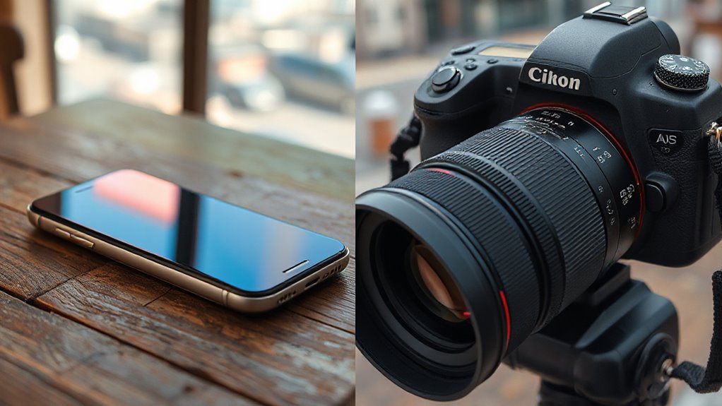 phone camera versus dslr