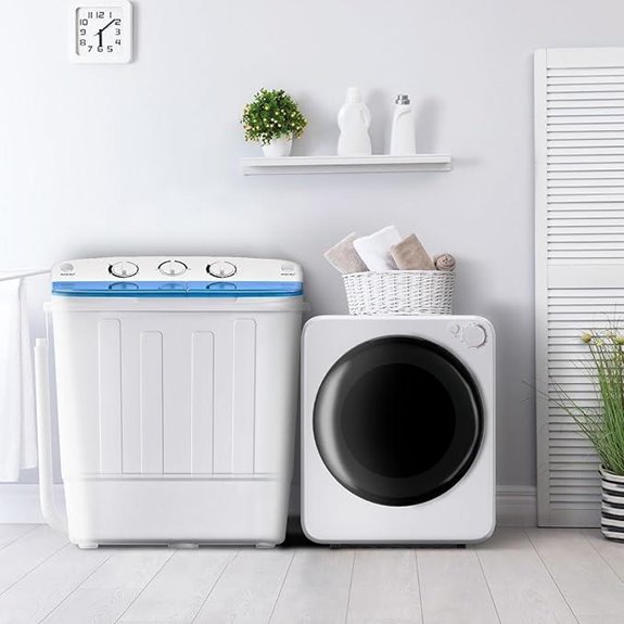 Portable Combo Washer & Dryer 32 lbs 5 Drying Modes