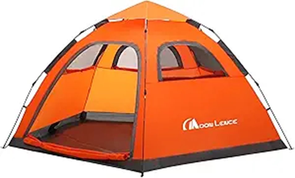 Moon Lence 4-5 Person Portable Pop-Up Camping Tent