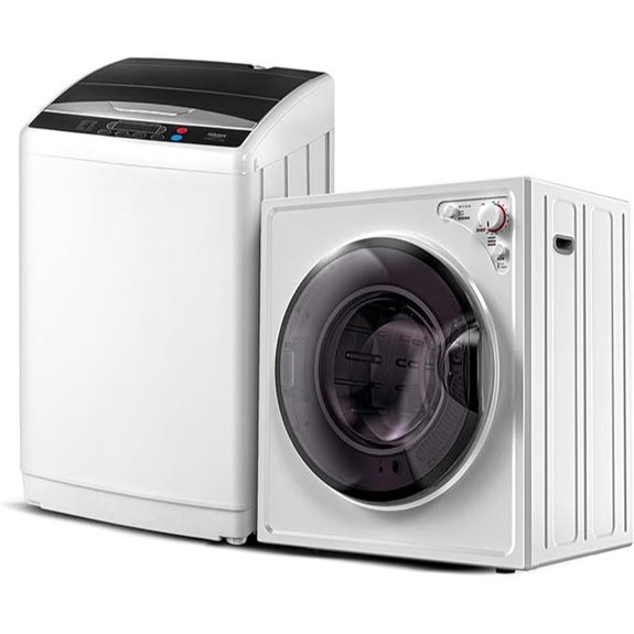 ROVSUN Compact Washer and Dryer Combo Set