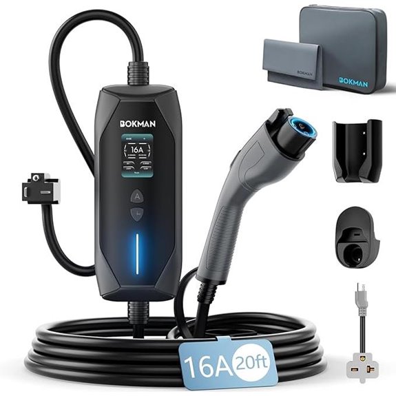 portable ev charger j1772