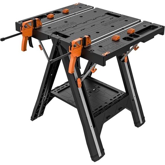 Worx Pegasus 2-in-1 Folding Work Table & Sawhorse