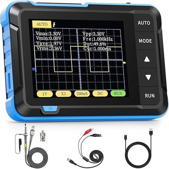 FNIRSI DSO152 Handheld Oscilloscope with Trigger