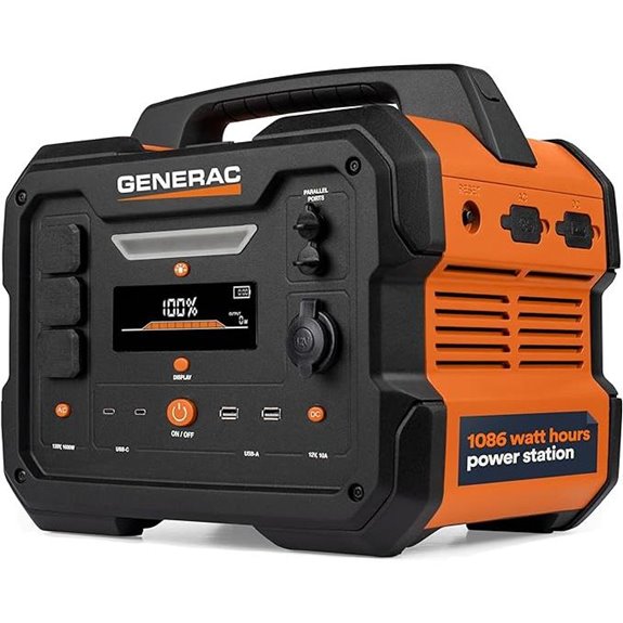 Generac 1086Wh Portable Power Station with Wireless Charging