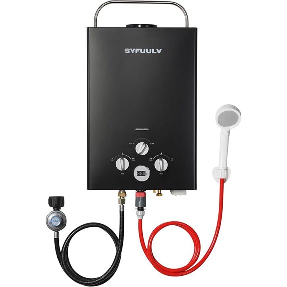 Propane Tankless Water Heater 1.58 GPM Portable