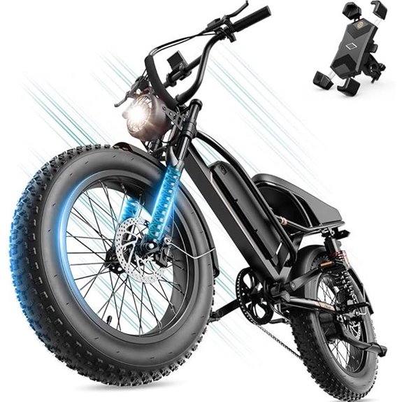 2000W Off-Road Electric Bike with 80+ Miles Range