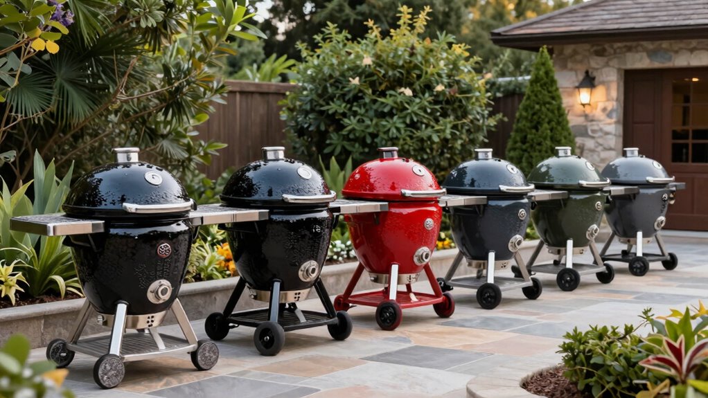 premium kamado grill selections