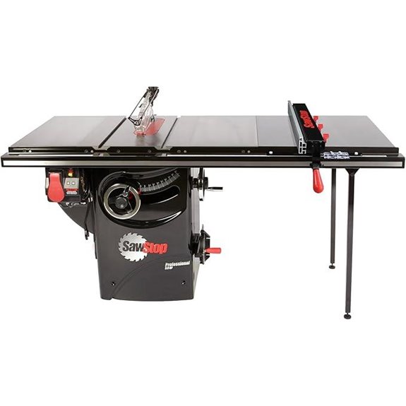 Professional 3HP Cabinet Saw with Rip Fence and Extension