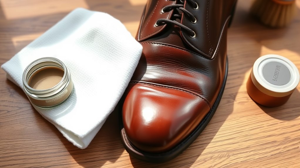 proper shoe care techniques