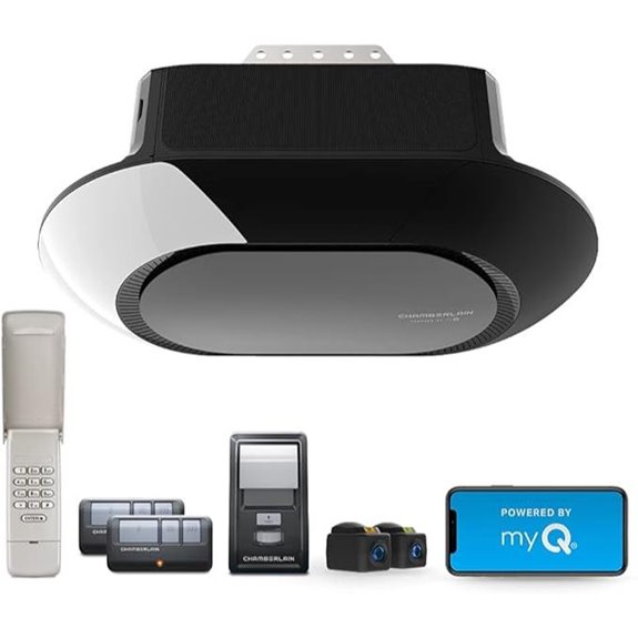 Chamberlain MYQ Smart Garage Door Opener Ultra Quiet
