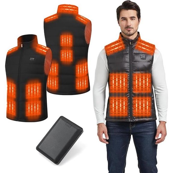 Heated Vest with Battery Pack for Men and Women