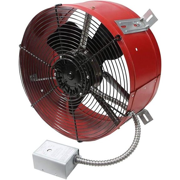 Maxx Air Gable Mount Attic Ventilator (Red)