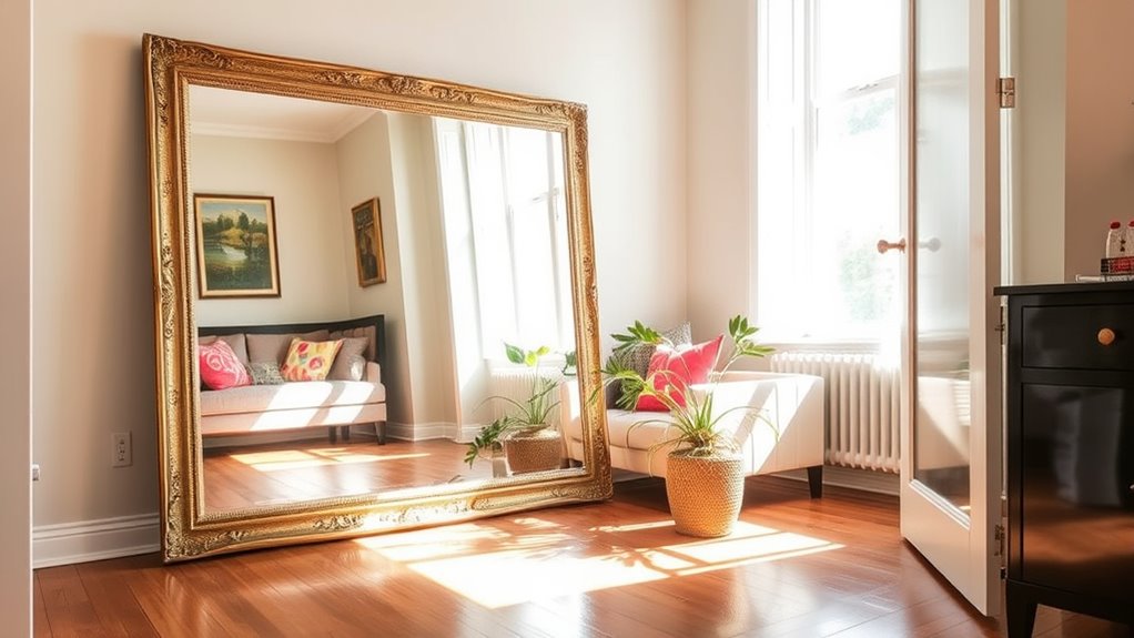 reflect mirrors enhance spaciousness