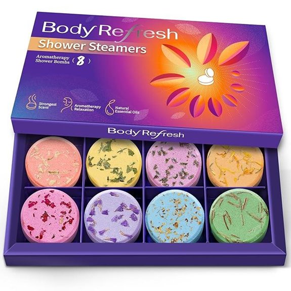 Aromatherapy Shower Steamers - 8 Pack Gift Set