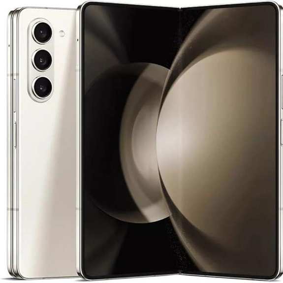 Samsung Galaxy Z Fold 5 5G US Version 256GB Cream - Unlocked (Renewed)