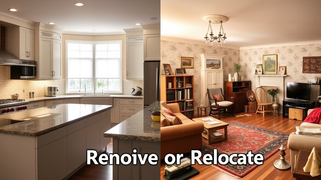 renovation or relocation considerations
