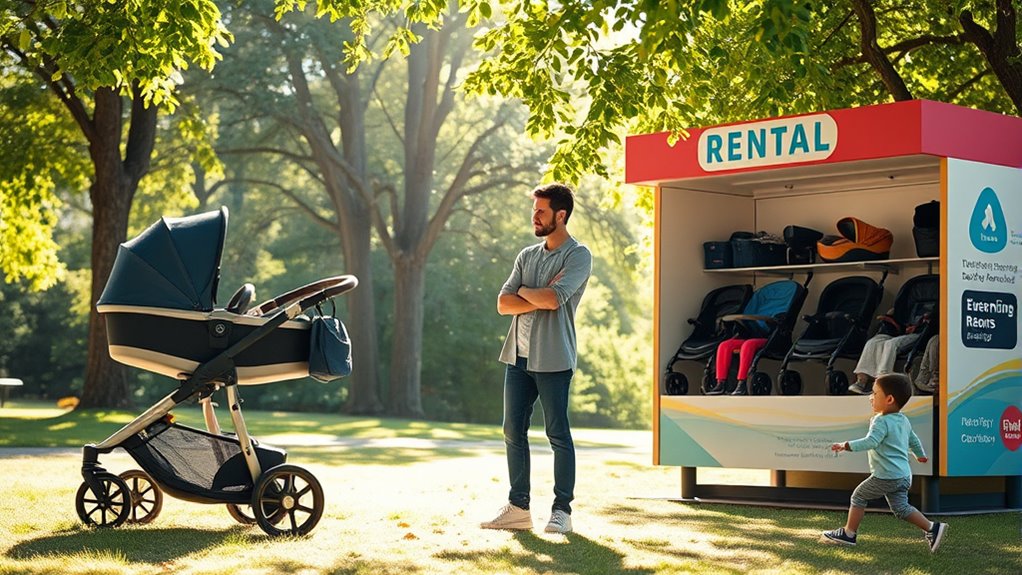 renting or buying stroller