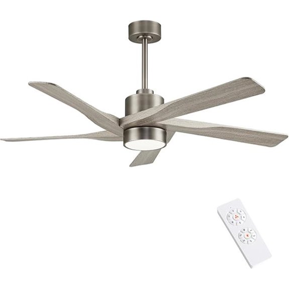 WINGBO 54 Reversible DC Ceiling Fan with Lights