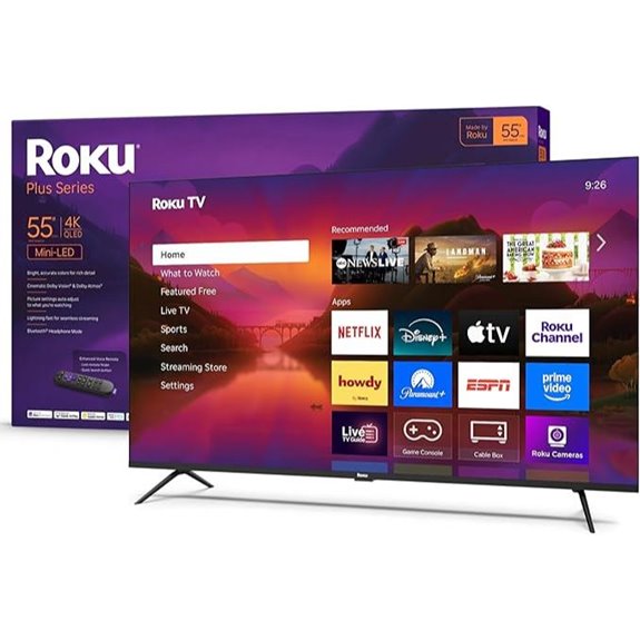 Roku 55-Inch Mini-LED 4K TV with Remote