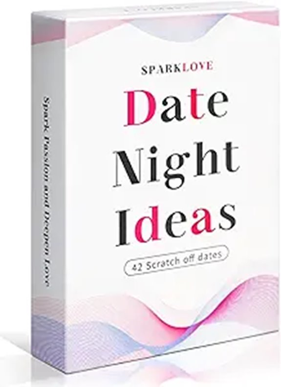 Romantic Couple Date Night Scratch Off Cards