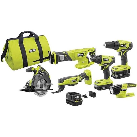 RYOBI 18V One+ 6-Tool Lithium Combo Kit