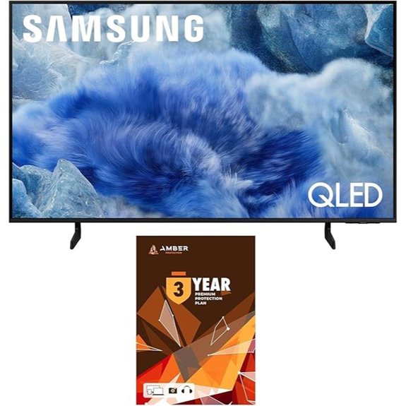 Samsung 43 QLED Q8F 4K Smart TV with Protection