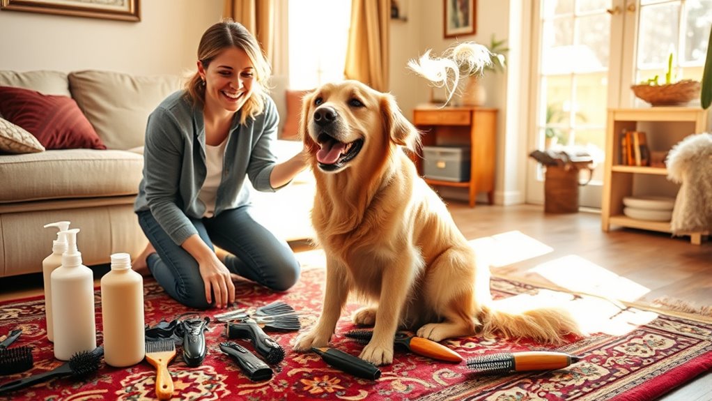 save money grooming pets