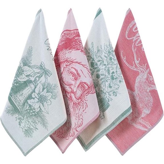 Sea Me at Home Christmas Tea Towel Set (4 Pack)