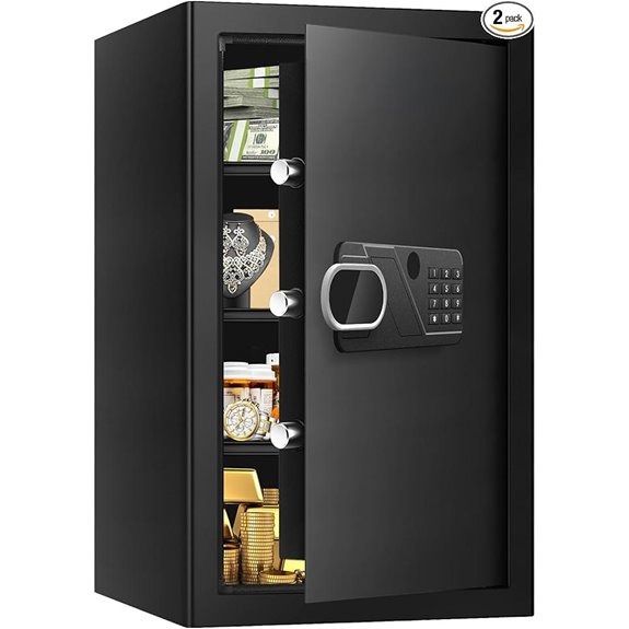 Fireproof Waterproof Home Safe with Alarm System